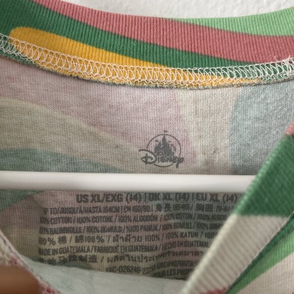 Disney Disneyland Kids Size XL 14 Spirit Jersey Retro Swirl Psychedelic Shirt - Picture 5 of 10